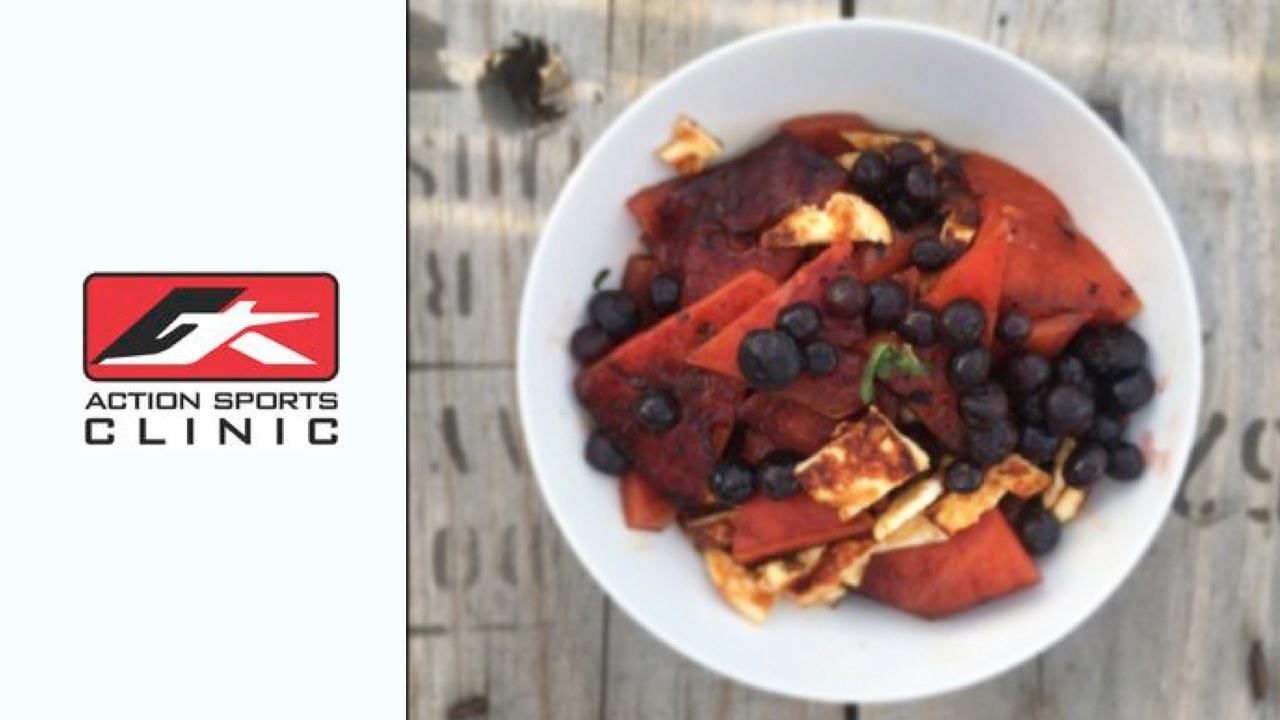 haloumi-blueberry-and-watermelon-salad